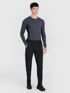 4F Spodnie treningowe szybkoschnące męskie - czarne XXL - Spodnie sportowe męskie 4F Spodnie treningowe szybkoschnące męskie - czarne XXL - Spodnie sportowe męskie - miniaturka - grafika 1