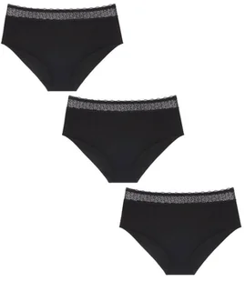 3 x Majtki damskie Feel of Modal Midi 3P-S - Majtki damskie - miniaturka - grafika 1