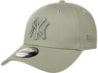 Czapki i chusty sportowe męskie - 9Forty League Essential NYY Cap by New Era, jasnozielony, One Size - miniaturka - grafika 1