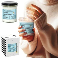 Świece - Świeca sojowa naturalna zapachowa CIEPŁY LETNI DESZCZ- najlepsza aromatyczna bezpieczna ręcznie robiona w szklanym słoiczku 300ml 50h palenia na pre.. - miniaturka - grafika 1