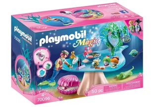 Playmobil Magic Salon piękności syrenek ze szkatułką 70096 - Klocki - miniaturka - grafika 1