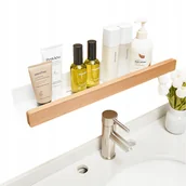 Półki łazienkowe - PÓŁKA Łazienkowa PRYSZNICOWA Kuchnia DREWNO Jasna - miniaturka - grafika 1