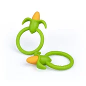 Gryzaki dla dzieci - Dumel Discovery Gryzak silikonowy. Kukurydza - miniaturka - grafika 1