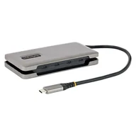 Stacje dokujące i replikatory portów - StarTech HB31CM4CPD3 stacja dokująca Przewodowa USB 3.2 Gen 2 (3.1 Gen 2) Type-C Szary - miniaturka - grafika 1