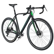 Rowery - Rower przełajowy FONDRIEST Raptor 1.0 M23 28 cali męski Czarno-zielony - miniaturka - grafika 1