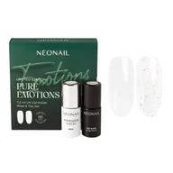 Lakiery hybrydowe - Neonail Zestaw Baza i Top Hybrydowe Pure Emotions - miniaturka - grafika 1