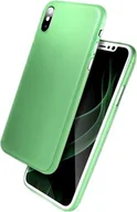 Etui i futerały do telefonów - Etui na telefon komórkowy Apple iPhone XS Max 6,5 cala Ultra cienka osłona TPU odporna na wstrząsy, wyjątkowo smukła i lekka, delikatna zieleń - miniaturka - grafika 1