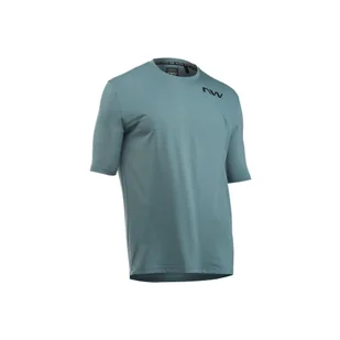 Koszulka rowerowa mtb gravel NORTHWAVE Xtrail Jersey zielony - Koszulki rowerowe - miniaturka - grafika 1