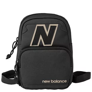 Saszetka New Balance LAB23029BKK - czarna - Nerki - miniaturka - grafika 1