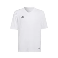 Piłka nożna - Dziecięca Koszulka ADIDAS ENT22 JSY Y HC5054 – Biały - miniaturka - grafika 1