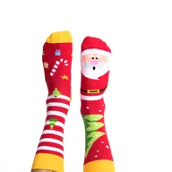 Skarpetki męskie - Skarpetki Świąteczne Not So Santa 44-46 - Skarpety bawełniane - miniaturka - grafika 1