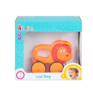 Lew na kółkach. Bam bam 453677 - BAM BAM - Zabawki interaktywne dla dzieci - miniaturka - grafika 1