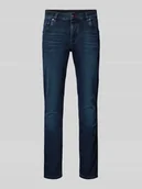 Spodnie męskie - Jeansy z 5 kieszeniami - miniaturka - grafika 1