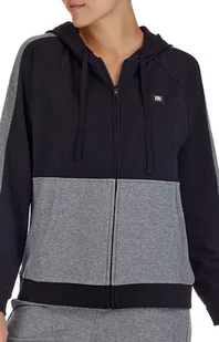 DKNY Bluza damska YI2022484 regular fit, Kolor czarno-szary, Rozmiar S, DKNY - Primodo.com - Kurtki i kamizelki sportowe damskie - miniaturka - grafika 1