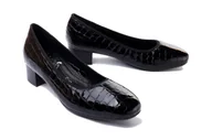 Czółenka - RIEKER 49260-02 black, czółenka damskie - Rieker - miniaturka - grafika 1
