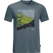 Koszulki męskie - Jack Wolfskin Męski t-shirt Crosstrail Graphic T M - miniaturka - grafika 1