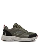 Buty trekkingowe męskie - Skechers Trekkingi Verketta 51898/OLBK Khaki - miniaturka - grafika 1