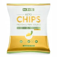 Chipsy - BeKeto Keto Chipsy – Ser Szwajcarski & Francuska Cebulka 30g - miniaturka - grafika 1