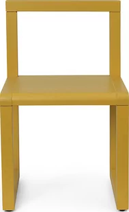 Krzesełko Little Architect żółte - Krzesełka i taborety dla dzieci - miniaturka - grafika 1