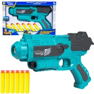 Zabawki militarne - Pistolet Na Strzałki Wyrzutnia Piankowe Strzałki - miniaturka - grafika 1
