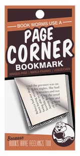 Page corner zakładka narożnikowa Worms - Zakładki do książek - miniaturka - grafika 1