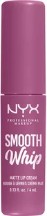 NYX Professional Makeup Smooth Whip Matte Lip Cream pomadka 4 ml dla kobiet 19 Snuggle Sesh - Szminki - miniaturka - grafika 4