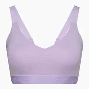 Biustonosz treningowy Nike Indy Medium Support lilac bloom/lilac bloom - Bielizna sportowa damska - miniaturka - grafika 1