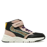 Buty dla dziewczynek - Śniegowce Geox J46M2D 054FU C9B8W D Czarny - miniaturka - grafika 1