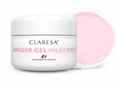 Żele do paznokci - CLARESA - BULIDER GEL - Żel budujący UV do paznokci - 25 g - MILKY PINK - miniaturka - grafika 1