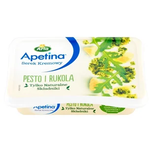 Arla Apetina - serek kremowy z pesto i rukolą - Sery - miniaturka - grafika 1
