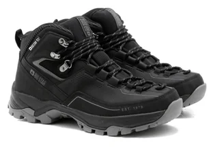 Męskie buty trekkingowe Big Star OO174341 czarny 42 - Buty trekkingowe męskie - miniaturka - grafika 1