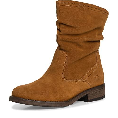 Tamaris Damskie botki 1-1-25481-41, koniak, 38 EU