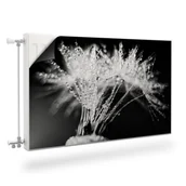 Dekoracje domu - MASKOWNICA Magnetyczna Na Kaloryfer KROPLE Rosy Dmuchawiec 90cm x 60cm - miniaturka - grafika 1