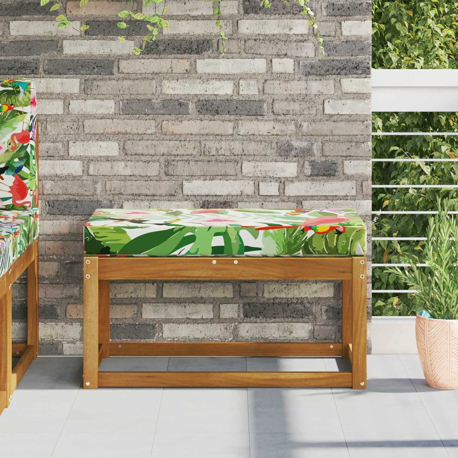 vidaXL vidaXL Poduszka siedzeniowa na zewnątrz kolorowy 80 x 40 x 8 cm