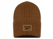 Czapki i chusty sportowe męskie - REEBOK CZAPKA - CL FO Beanie H36561 zimowa BRĄZOWO-WIELBŁĄDZIA - miniaturka - grafika 1