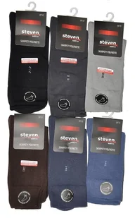 SKARPETY STEVEN 003 (kolor jeans, rozmiar 39-41) - Skarpetki męskie - miniaturka - grafika 5