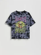 Koszulki dla chłopców - Reserved - T-shirt SpongeBob - granatowy - miniaturka - grafika 1