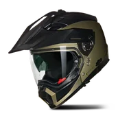 Kaski motocyklowe - Kask Adventure Nolan N70-2 X Kamień/CzarnyM - miniaturka - grafika 1