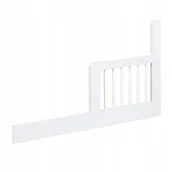 Łóżeczka i kojce - KLUPŚ Barierka do łóżeczka 120x60 biała LittleSky - miniaturka - grafika 1