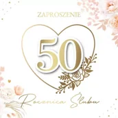 Kartki okolicznościowe i zaproszenia - Armin Style Zaproszenie Rocznica Ślubu (5szt) - miniaturka - grafika 1