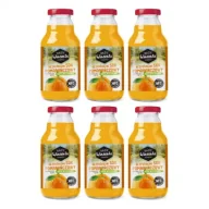 Soki i napoje niegazowane - Sady Wincenta Sok 100% pomarańczowy naturalnie mętny tłoczony NFC Zestaw 6 x 330 ml - miniaturka - grafika 1