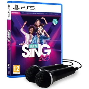Let's Sing 2023 GRA PS5 + 2 Mikrofony - Gry PlayStation 5 - miniaturka - grafika 1