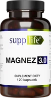 Witaminy i minerały - SUPPLIFE MAGNEZ 3.0 TRZY FORMY MAGNEZU 120 KAPSUŁEK - miniaturka - grafika 1