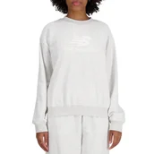 Bluzy sportowe damskie - Bluza New Balance WT41503AHH - szara - miniaturka - grafika 1