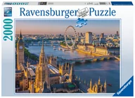 Puzzle - Ravensburger 2000 ELEMENTÓW Nastrojowy Londyn 166275 - miniaturka - grafika 1