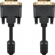 Kable komputerowe i do monitorów - Kabel Goobay DVI-D - DVI-D 3m czarny JAB-855463 - miniaturka - grafika 1