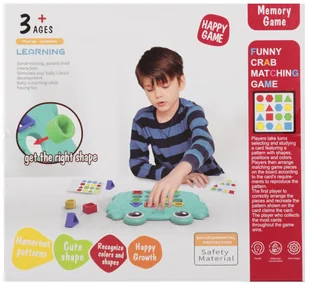 Edukacyjna gra MEGA CREATIVE KSZTAŁTY 21x19x4 - Zabawki interaktywne dla dzieci - miniaturka - grafika 1
