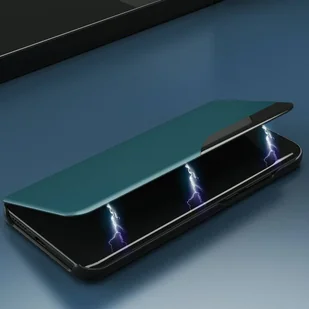 Eco Leather View Case elegancki futerał etui z klapką i funkcją podstawki Samsung Galaxy A72 4G zielony - Etui i futerały do telefonów - miniaturka - grafika 6
