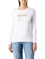 Kamizelki damskie - BOSS Damska kamizelka C_Elong, Otwarta biel11, XS - miniaturka - grafika 1