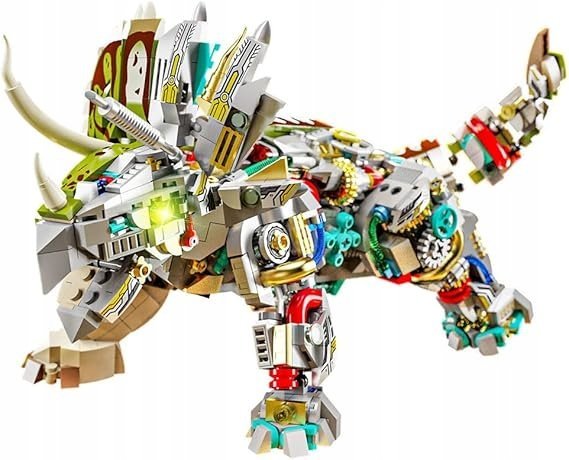 Zestaw klocków konstrukcyjnych Dinozaur Triceratops